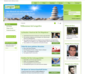 Gedenkportal longerlive.de